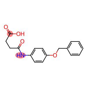 4-[4-(benzyloxy)anilino]-4-oxobutanoic acid
