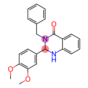 3-benzyl-2-(3,4-dimethoxyphenyl)-2,3-dihydroquinazolin-4(1H)-one