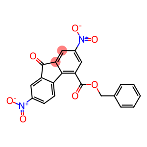 benzyl 2,7-dinitro-9-oxo-9H-fluorene-4-carboxylate