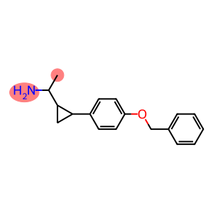 1-{2-[4-(benzyloxy)phenyl]cyclopropyl}ethan-1-amine
