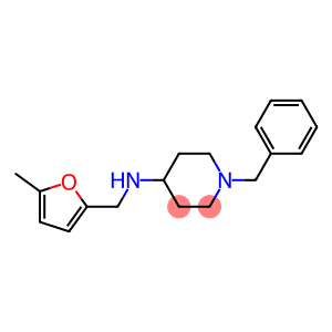 1-benzyl-N-[(5-methylfuran-2-yl)methyl]piperidin-4-amine