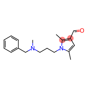 1-{3-[benzyl(methyl)amino]propyl}-2,5-dimethyl-1H-pyrrole-3-carbaldehyde