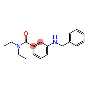 3-(benzylamino)-N,N-diethylbenzamide