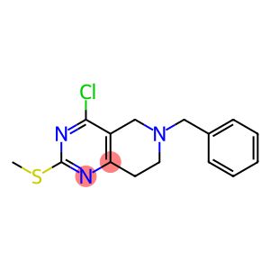 6-benzyl-4-chloro-2-(methylsulfanyl)-5,6,7,8-tetrahydropyrido[4,3-d]pyrimidine