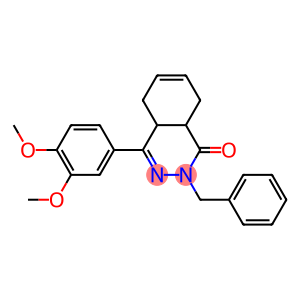 2-benzyl-4-(3,4-dimethoxyphenyl)-4a,5,8,8a-tetrahydro-2H-phthalazin-1-one