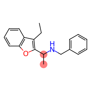 benzyl[1-(3-ethyl-1-benzofuran-2-yl)ethyl]amine
