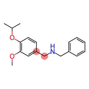 benzyl({[3-methoxy-4-(propan-2-yloxy)phenyl]methyl})amine