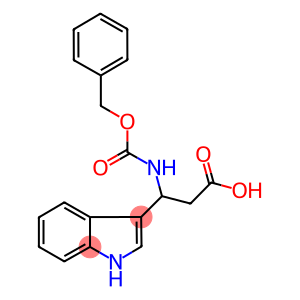 3-BENZYLOXYCARBONYLAMINO-3-(1H-INDOL-3-YL)-PROPIONIC ACID