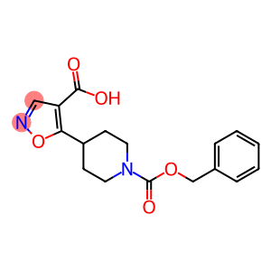 5-{1-[(benzyloxy)carbonyl]piperidin-4-yl}isoxazole-4-carboxylic acid