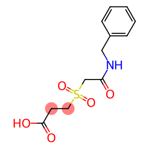 3-{[(benzylcarbamoyl)methane]sulfonyl}propanoic acid
