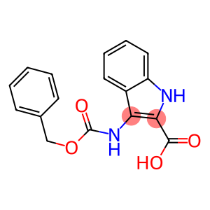 3-{[(benzyloxy)carbonyl]amino}-1H-indole-2-carboxylic acid