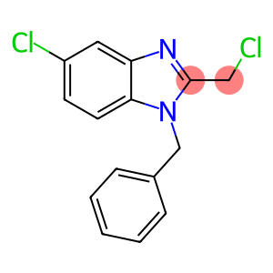 1-BENZYL-5-CHLORO-2-(CHLOROMETHYL)-1H-BENZIMIDAZOLE