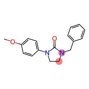 1-BENZYL-3-(4-METHOXYPHENYL)IMIDAZOLIDIN-2-ONE