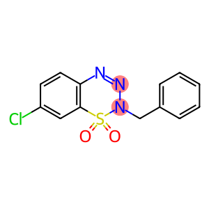 2-benzyl-7-chloro-1lambda~6~,2,3,4-benzothiatriazine-1,1(2H)-dione