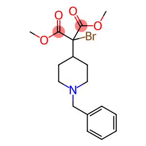 2-(1-BENZYL-PIPERIDIN-4-YL)-2-BROMO-MALONIC ACID DIMETHYL ESTER