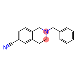 2-BENZYL-1,2,3,4-TETRAHYDRO-ISOQUINOLINE-6-CARBONITRILE