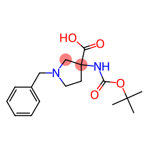 1-Benzyl-3-Boc-amino-3-pyrrolidine-carboxylic Acid