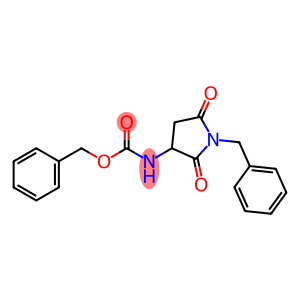 benzyl1-benzyl-2,5-dioxopyrrolidin-3-ylcarbamate