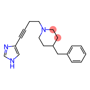 4-benzyl-1-(4-(1H-imidazol-4-yl)but-3-ynyl)piperidine