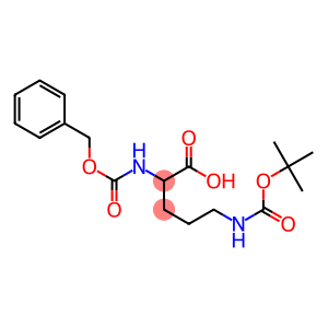 2-{[(benzyloxy)carbonyl]amino}-5-[(tert-butoxycarbonyl)amino]pentanoic acid
