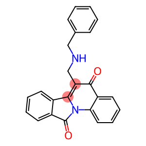 6-[(Benzylamino)methyl]isoindolo[2,1-a]quinoline-5,11(5H)-dione