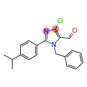 1-Benzyl-4-chloro-2-(4-isopropylphenyl)-1H-imidazole-5-carbaldehyde