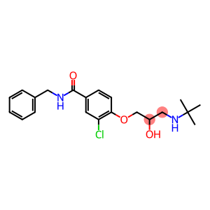 1-[4-[Benzylcarbamoyl]-2-chlorophenoxy]-3-[tert-butylamino]-2-propanol