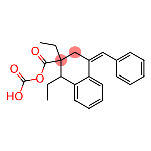 4-(Benzylidene)-1,2,3,4-tetrahydronaphthalene-2,2-dicarboxylic acid diethyl ester