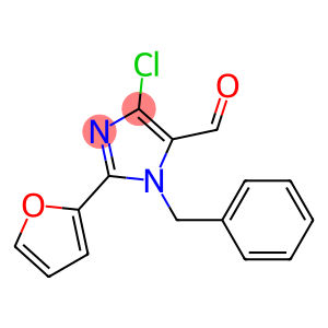 1-Benzyl-4-chloro-2-(2-furyl)-1H-imidazole-5-carbaldehyde