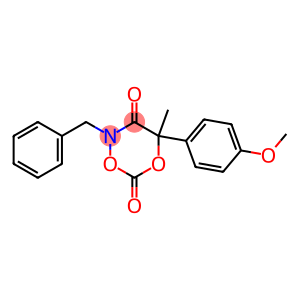 2-Benzyl-4-methyl-4-(4-methoxyphenyl)-2H-1,5,2-dioxazine-3,6(4H)-dione