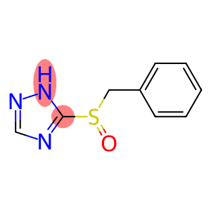3-Benzylsulfinyl-2H-1,2,4-triazole