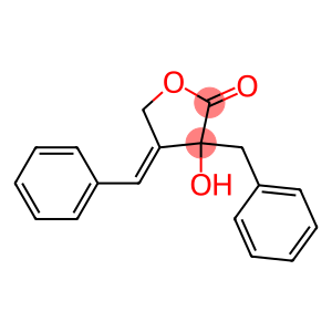3-Benzyl-3-hydroxy-4-(benzylidene)-3,4-dihydro-2(5H)-furanone