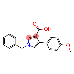 1-Benzyl-4-(4-methoxyphenyl)-1H-pyrrole-3-carboxylic acid