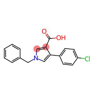1-Benzyl-4-(4-chlorophenyl)-1H-pyrrole-3-carboxylic acid