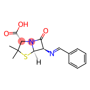 6-Benzylideneaminopenicillanic acid