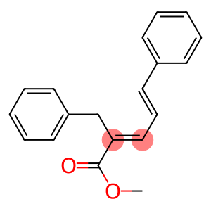 2-Benzyl-5-phenyl-2,4-pentadienoic acid methyl ester