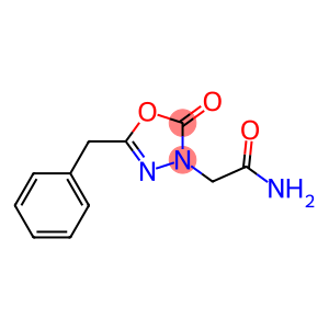 5-Benzyl-2-oxo-1,3,4-oxadiazole-3(2H)-acetamide