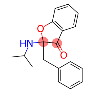 2-Benzyl-2-isopropylaminobenzofuran-3(2H)-one