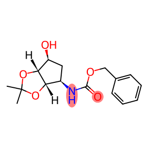 benzyl ((3aS,4R,6S,6aR)-6-hydroxy-2,2-diMethyltetrahydro-3aH-cyclopenta[d][1,3]dioxol-4-yl)carbaMate