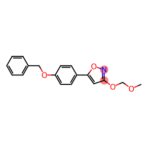 5-(4-(benzyloxy)phenyl)-3-(MethoxyMethoxy)isoxazole