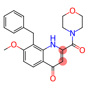 8-benzyl-7-Methoxy-2-(Morpholine-4-carbonyl)quinolin-4(1H)-one