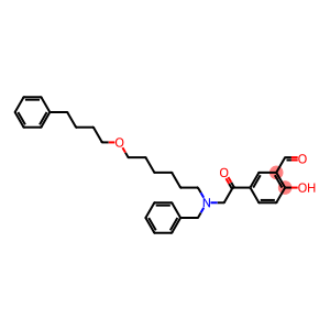5-(2-(benzyl(6-(4-phenylbutoxy)hexyl)aMino)acetyl)-2-hydroxybenzaldehyde