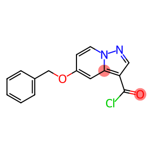 5-(benzyloxy)pyrazolo[1,5-a]pyridine-3-carbonyl chloride