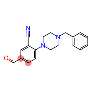 4-(4-Benzylpiperazin-1-yl)-3-cyanobenzaldehyde