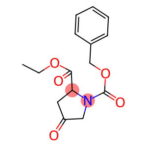 1-[(Benzyloxy)carbonyl]-2-(ethoxycarbonyl)-4-oxopyrrolidine, 4-Oxoproline ethyl ester, N-CBZ protected