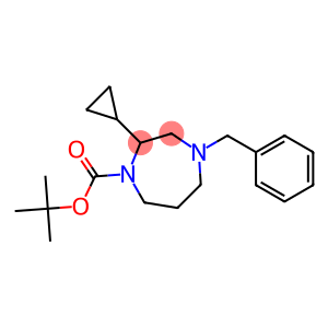 4-Benzyl-2-cyclopropyl-[1,4]diazepane-1-carboxylic acid tert-butyl ester