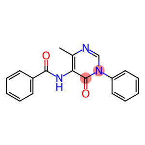 5-Benzoylamino-6-methyl-3-phenylpyrimidin-4(3H)-one