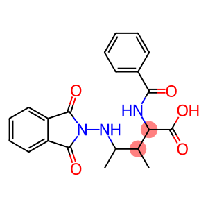 2-(Benzoylamino)-4-[(1,3-dioxo-2H-isoindol-2-yl)amino]-3,4-dimethylbutyric acid