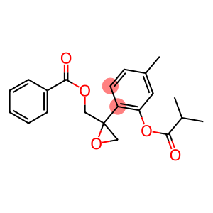 2-[2-(Benzoyloxymethyl)oxiranyl]-5-methylphenol 2-methylpropanoate