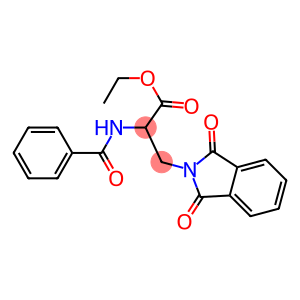 2-(Benzoylamino)-3-(1,3-dioxo-2H-isoindol-2-yl)propionic acid ethyl ester